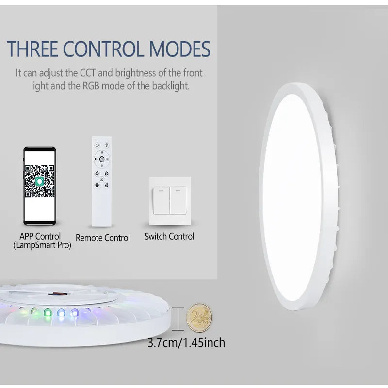 Remote Control Ultra thin LED Light